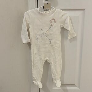 Stella McCartney Kids I’ve Arrived Baby Suit